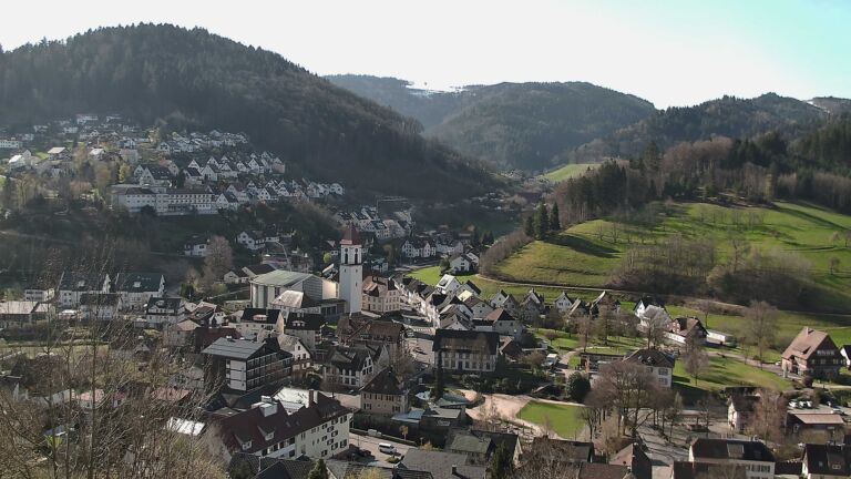 Dieses Bild zeigt eine Webcam-Aufnahme von Ottenhöfen, aufgenommen am Donnerstag, den 02.04.2026 um 10:00 Uhr