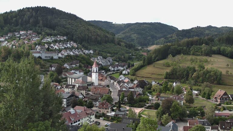 Dieses Bild zeigt eine Webcam-Aufnahme von Ottenhöfen, aufgenommen am Mittwoch, den 02.09.2026 um 08:30 Uhr