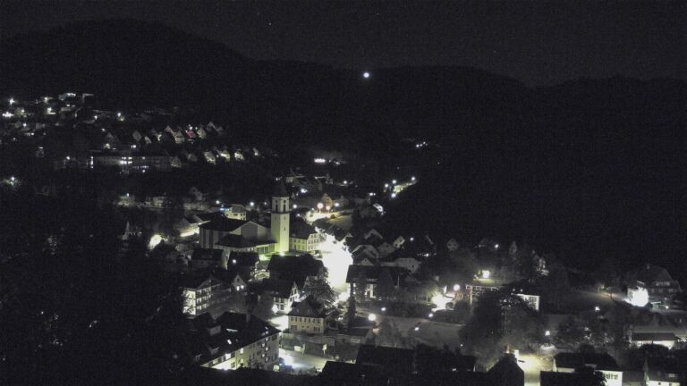 Dieses Bild zeigt eine Webcam-Aufnahme von Ottenhöfen, aufgenommen am Dienstag, den 06.10.2026 um 05:40 Uhr
