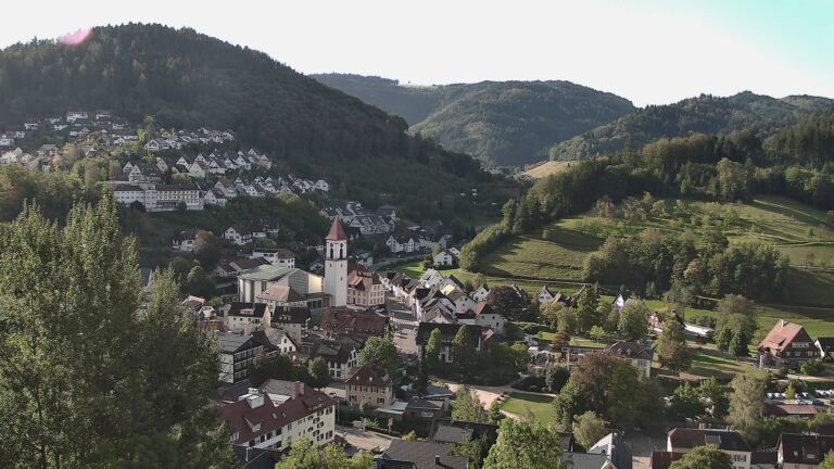 Dieses Bild zeigt eine Webcam-Aufnahme von Ottenhöfen, aufgenommen am Donnerstag, den 17.09.2026 um 09:20 Uhr
