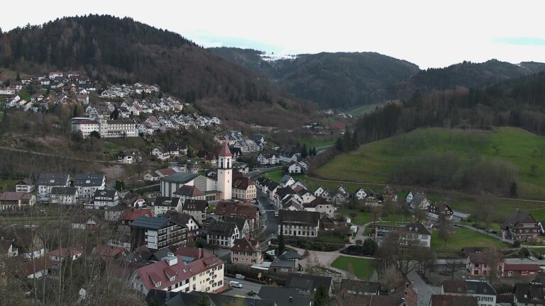 Dieses Bild zeigt eine Webcam-Aufnahme von Ottenhöfen, aufgenommen am Dienstag, den 31.03.2026 um 19:50 Uhr