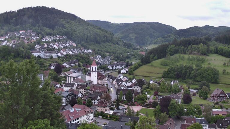 Dieses Bild zeigt eine Webcam-Aufnahme von Ottenhöfen, aufgenommen am Mittwoch, den 20.05.2026 um 05:50 Uhr