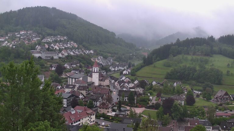 Dieses Bild zeigt eine Webcam-Aufnahme von Ottenhöfen, aufgenommen am Donnerstag, den 07.05.2026 um 07:00 Uhr
