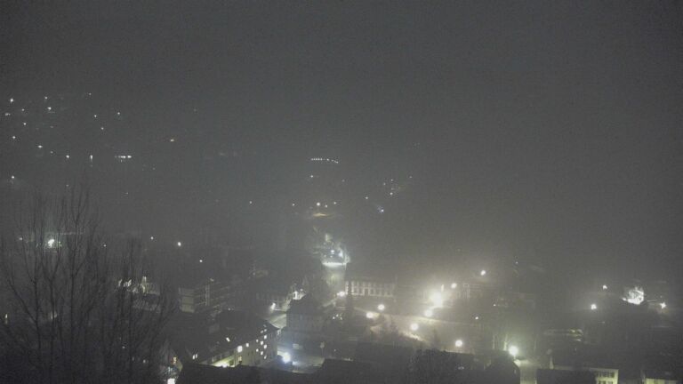 Dieses Bild zeigt eine Webcam-Aufnahme von Ottenhöfen, aufgenommen am Dienstag, den 03.02.2026 um 00:00 Uhr