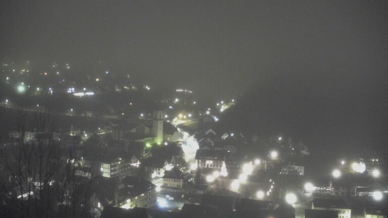 Dieses Bild zeigt eine Webcam-Aufnahme von Ottenhöfen, aufgenommen am Montag, den 22.12.2025 um 06:10 Uhr