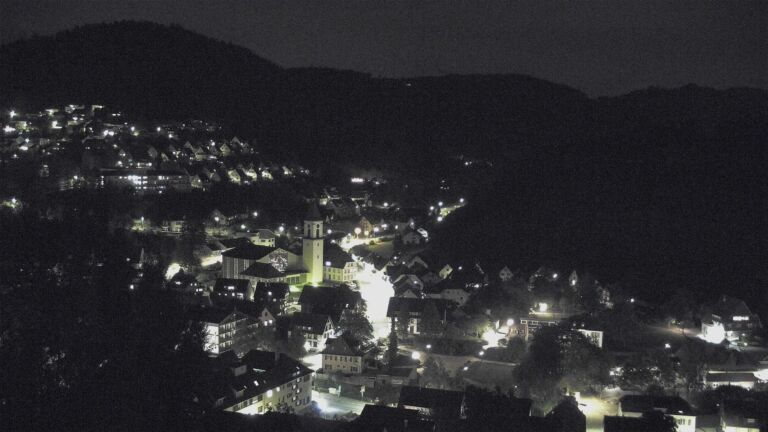 Dieses Bild zeigt eine Webcam-Aufnahme von Ottenhöfen, aufgenommen am Dienstag, den 29.09.2026 um 20:40 Uhr