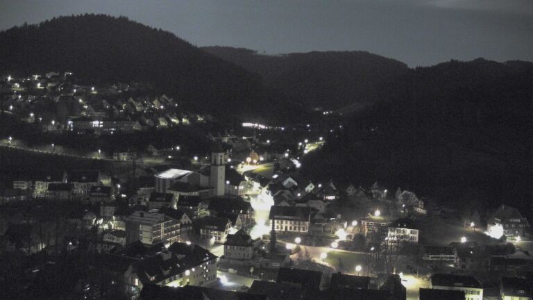 Dieses Bild zeigt eine Webcam-Aufnahme von Ottenhöfen, aufgenommen am Freitag, den 03.04.2026 um 00:00 Uhr