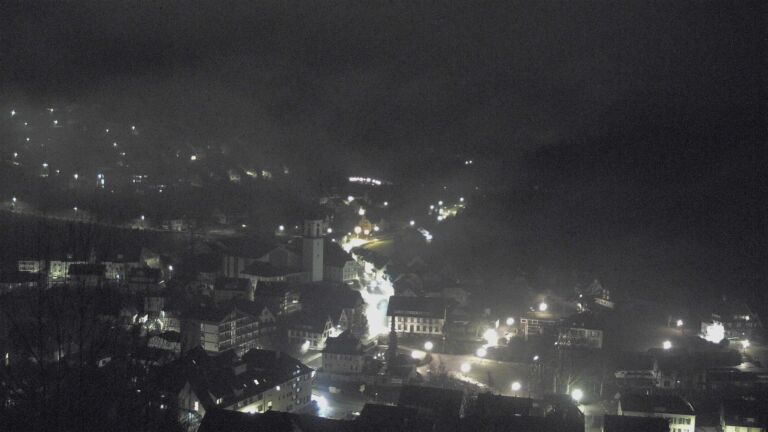 Dieses Bild zeigt eine Webcam-Aufnahme von Ottenhöfen, aufgenommen am Donnerstag, den 29.01.2026 um 02:00 Uhr