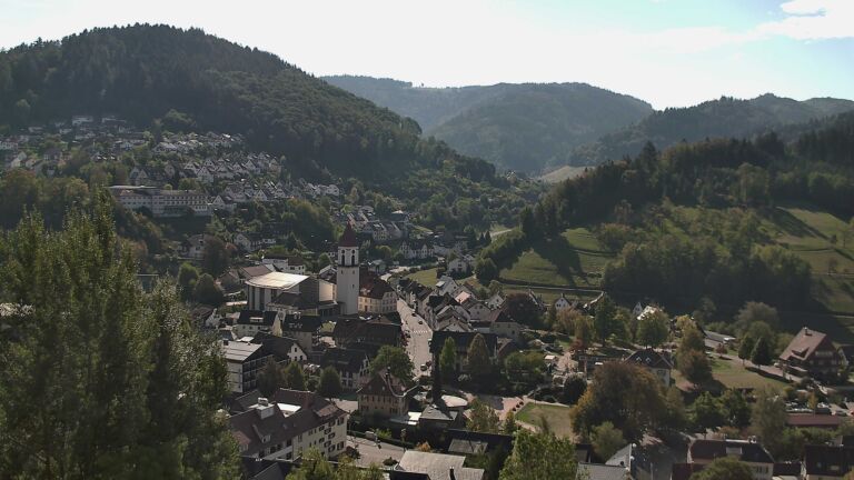 Dieses Bild zeigt eine Webcam-Aufnahme von Ottenhöfen, aufgenommen am Mittwoch, den 30.09.2026 um 11:40 Uhr