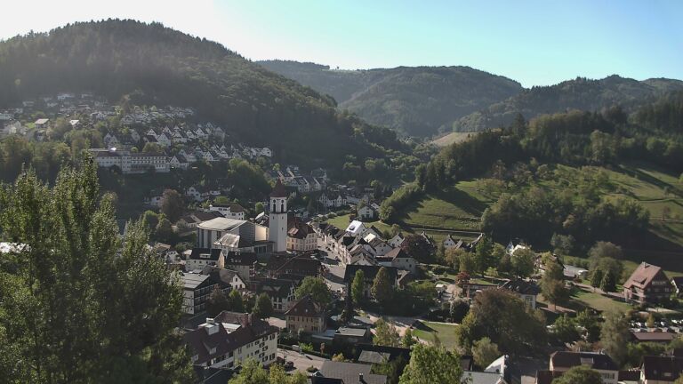 Dieses Bild zeigt eine Webcam-Aufnahme von Ottenhöfen, aufgenommen am Samstag, den 26.09.2026 um 10:30 Uhr