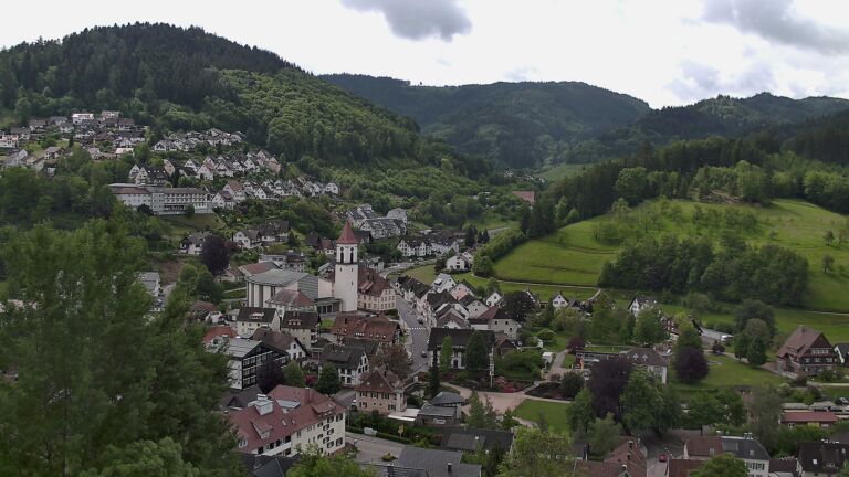 Dieses Bild zeigt eine Webcam-Aufnahme von Ottenhöfen, aufgenommen am Samstag, den 16.05.2026 um 11:20 Uhr