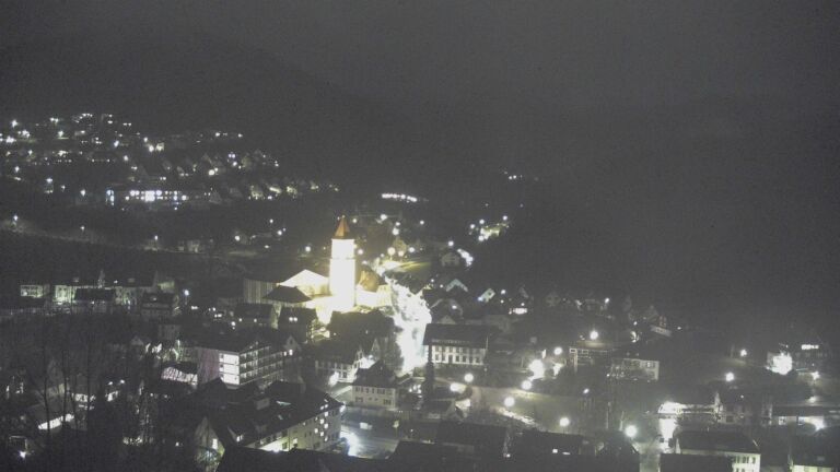 Dieses Bild zeigt eine Webcam-Aufnahme von Ottenhöfen, aufgenommen am Mittwoch, den 28.01.2026 um 20:40 Uhr