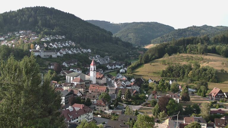 Dieses Bild zeigt eine Webcam-Aufnahme von Ottenhöfen, aufgenommen am Donnerstag, den 16.07.2026 um 07:20 Uhr