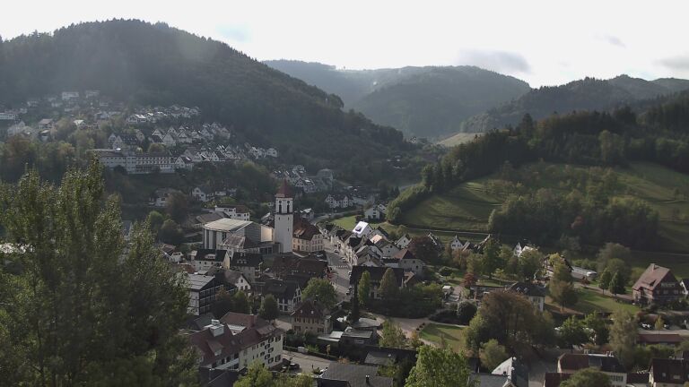Dieses Bild zeigt eine Webcam-Aufnahme von Ottenhöfen, aufgenommen am Freitag, den 09.10.2026 um 10:20 Uhr