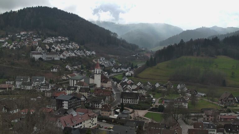 Dieses Bild zeigt eine Webcam-Aufnahme von Ottenhöfen, aufgenommen am Sonntag, den 15.03.2026 um 10:30 Uhr