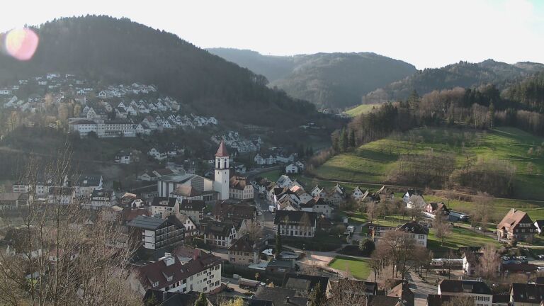 Dieses Bild zeigt eine Webcam-Aufnahme von Ottenhöfen, aufgenommen am Freitag, den 20.03.2026 um 08:10 Uhr