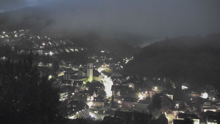 Dieses Bild zeigt eine Webcam-Aufnahme von Ottenhöfen, aufgenommen am Freitag, den 02.10.2026 um 06:40 Uhr