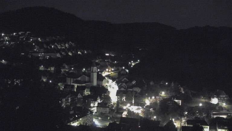 Dieses Bild zeigt eine Webcam-Aufnahme von Ottenhöfen, aufgenommen am Samstag, den 20.06.2026 um 04:00 Uhr