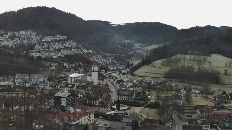 Dieses Bild zeigt eine Webcam-Aufnahme von Ottenhöfen, aufgenommen am Freitag, den 30.01.2026 um 10:20 Uhr