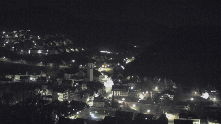 Dieses Bild zeigt eine Webcam-Aufnahme von Ottenhöfen, aufgenommen am Dienstag, den 14.04.2026 um 23:30 Uhr