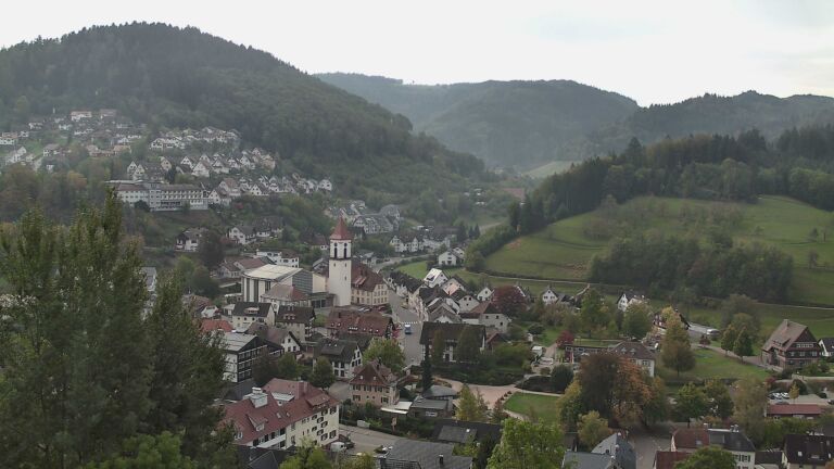 Dieses Bild zeigt eine Webcam-Aufnahme von Ottenhöfen, aufgenommen am Dienstag, den 20.10.2026 um 10:20 Uhr
