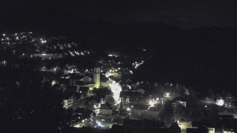 Dieses Bild zeigt eine Webcam-Aufnahme von Ottenhöfen, aufgenommen am Donnerstag, den 22.10.2026 um 05:00 Uhr