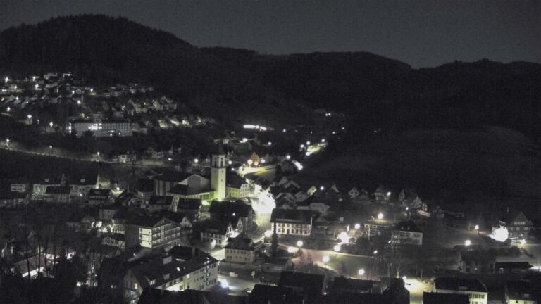 Dieses Bild zeigt eine Webcam-Aufnahme von Ottenhöfen, aufgenommen am Montag, den 02.03.2026 um 05:00 Uhr