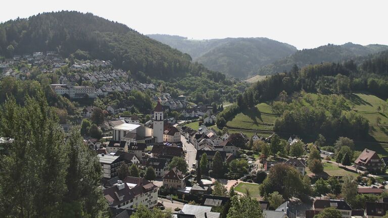 Dieses Bild zeigt eine Webcam-Aufnahme von Ottenhöfen, aufgenommen am Dienstag, den 22.09.2026 um 11:50 Uhr