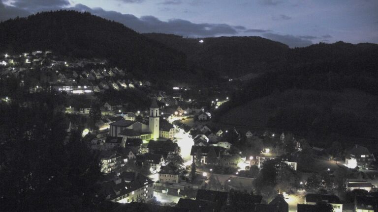 Dieses Bild zeigt eine Webcam-Aufnahme von Ottenhöfen, aufgenommen am Samstag, den 03.10.2026 um 06:40 Uhr