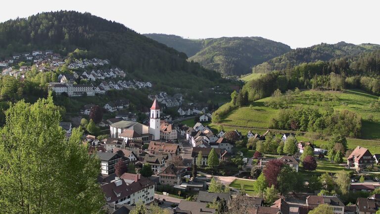 Dieses Bild zeigt eine Webcam-Aufnahme von Ottenhöfen, aufgenommen am Mittwoch, den 29.04.2026 um 08:00 Uhr