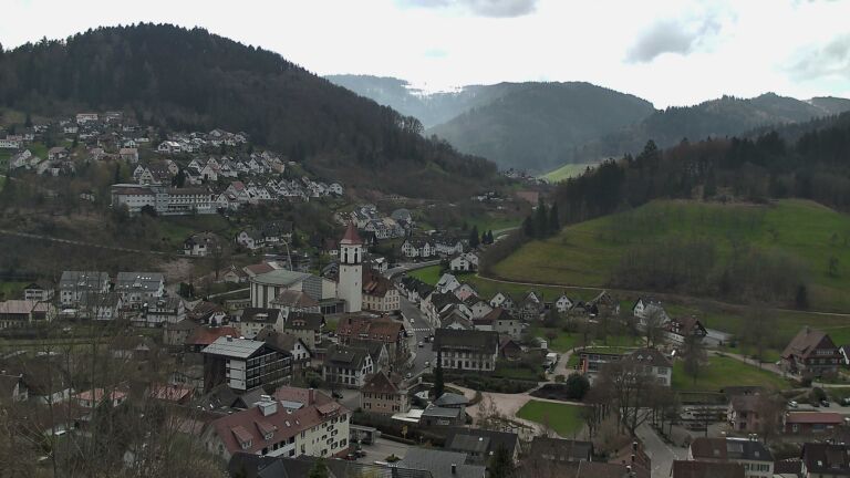 Dieses Bild zeigt eine Webcam-Aufnahme von Ottenhöfen, aufgenommen am Mittwoch, den 01.04.2026 um 11:40 Uhr