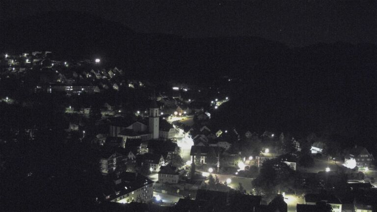 Dieses Bild zeigt eine Webcam-Aufnahme von Ottenhöfen, aufgenommen am Samstag, den 23.05.2026 um 03:30 Uhr