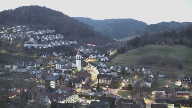 Dieses Bild zeigt eine Webcam-Aufnahme von Ottenhöfen, aufgenommen am Freitag, den 20.03.2026 um 06:00 Uhr