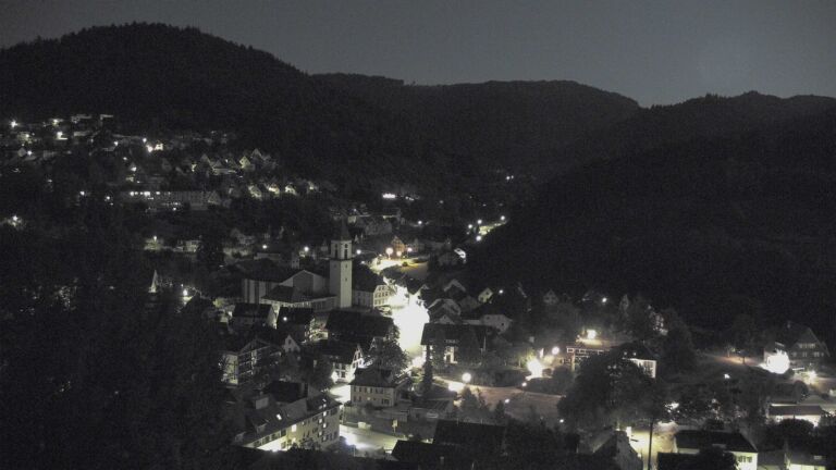 Dieses Bild zeigt eine Webcam-Aufnahme von Ottenhöfen, aufgenommen am Donnerstag, den 30.07.2026 um 03:30 Uhr