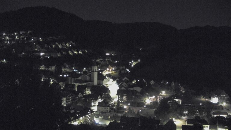 Dieses Bild zeigt eine Webcam-Aufnahme von Ottenhöfen, aufgenommen am Donnerstag, den 03.09.2026 um 04:00 Uhr