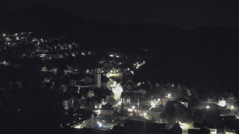 Dieses Bild zeigt eine Webcam-Aufnahme von Ottenhöfen, aufgenommen am Mittwoch, den 13.05.2026 um 03:30 Uhr