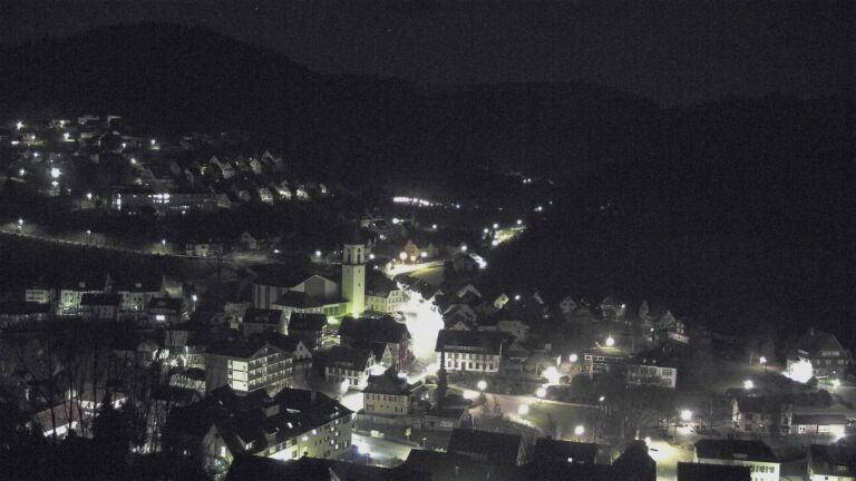 Dieses Bild zeigt eine Webcam-Aufnahme von Ottenhöfen, aufgenommen am Freitag, den 27.03.2026 um 05:00 Uhr