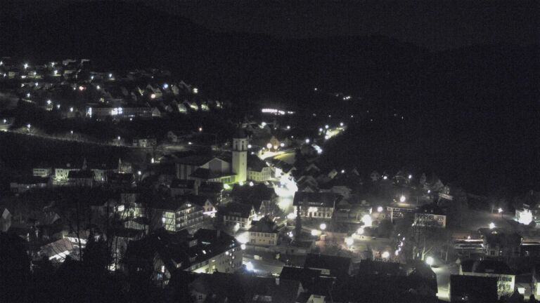 Dieses Bild zeigt eine Webcam-Aufnahme von Ottenhöfen, aufgenommen am Dienstag, den 16.12.2025 um 05:00 Uhr