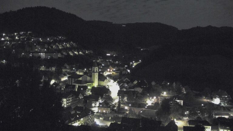 Dieses Bild zeigt eine Webcam-Aufnahme von Ottenhöfen, aufgenommen am Mittwoch, den 30.09.2026 um 05:50 Uhr