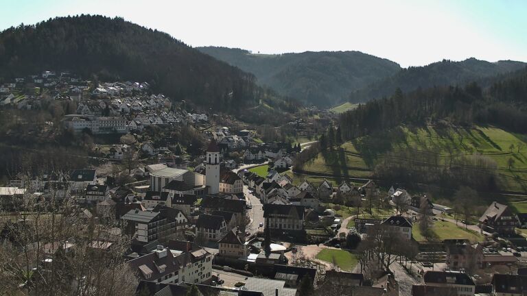 Dieses Bild zeigt eine Webcam-Aufnahme von Ottenhöfen, aufgenommen am Montag, den 02.03.2026 um 11:40 Uhr