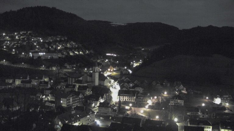 Dieses Bild zeigt eine Webcam-Aufnahme von Ottenhöfen, aufgenommen am Samstag, den 31.01.2026 um 02:00 Uhr