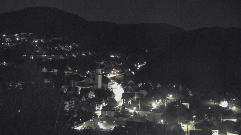 Dieses Bild zeigt eine Webcam-Aufnahme von Ottenhöfen, aufgenommen am Dienstag, den 07.07.2026 um 02:30 Uhr