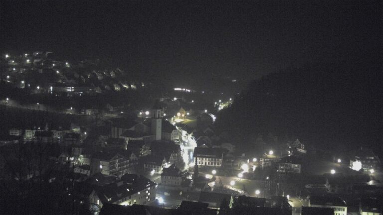 Dieses Bild zeigt eine Webcam-Aufnahme von Ottenhöfen, aufgenommen am Samstag, den 21.02.2026 um 03:00 Uhr