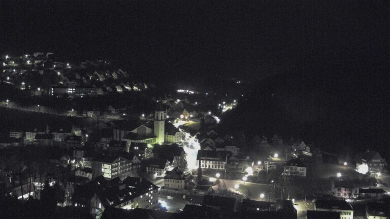 Dieses Bild zeigt eine Webcam-Aufnahme von Ottenhöfen, aufgenommen am Dienstag, den 17.02.2026 um 05:00 Uhr