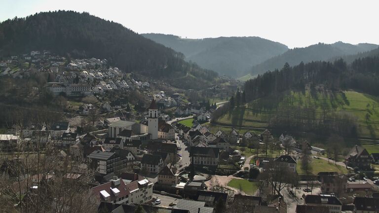 Dieses Bild zeigt eine Webcam-Aufnahme von Ottenhöfen, aufgenommen am Donnerstag, den 05.03.2026 um 12:20 Uhr