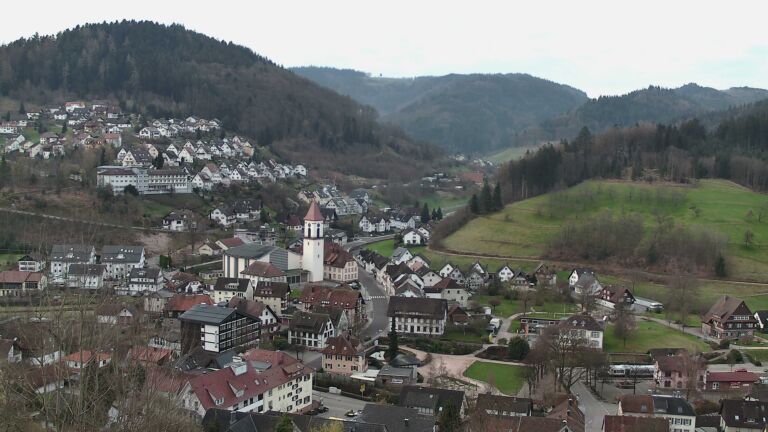 Dieses Bild zeigt eine Webcam-Aufnahme von Ottenhöfen, aufgenommen am Montag, den 23.03.2026 um 06:50 Uhr