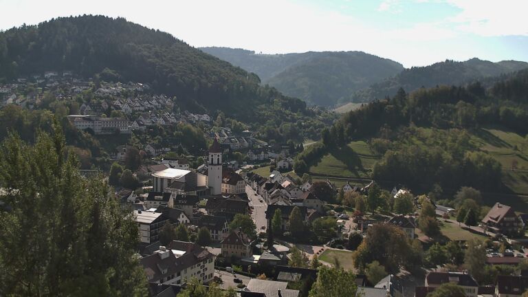 Dieses Bild zeigt eine Webcam-Aufnahme von Ottenhöfen, aufgenommen am Mittwoch, den 30.09.2026 um 11:30 Uhr