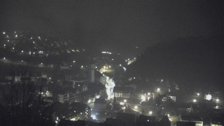 Dieses Bild zeigt eine Webcam-Aufnahme von Ottenhöfen, aufgenommen am Dienstag, den 14.04.2026 um 00:30 Uhr