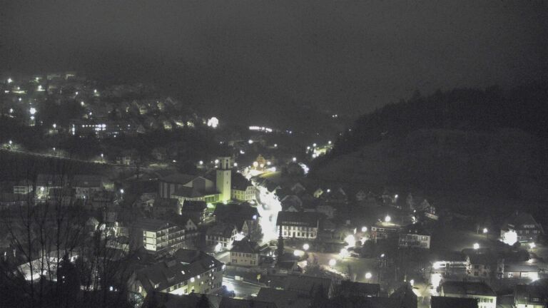 Dieses Bild zeigt eine Webcam-Aufnahme von Ottenhöfen, aufgenommen am Donnerstag, den 26.03.2026 um 05:00 Uhr