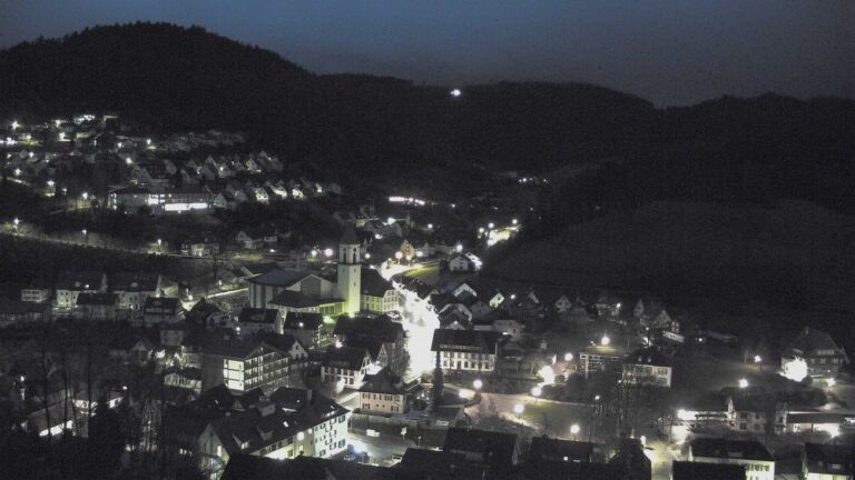 Dieses Bild zeigt eine Webcam-Aufnahme von Ottenhöfen, aufgenommen am Samstag, den 21.02.2026 um 06:40 Uhr